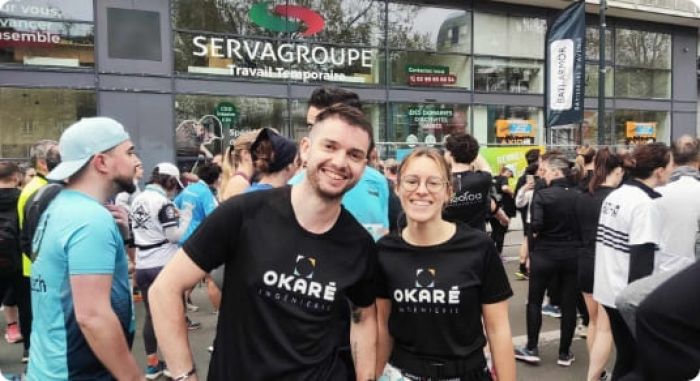 equipe de sportif de Okaré